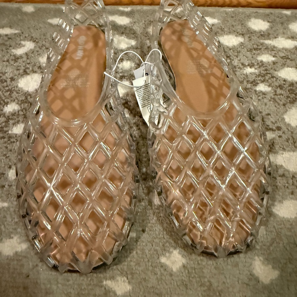 Old Navy Clear Diamond Pattern Slip-On Shoes